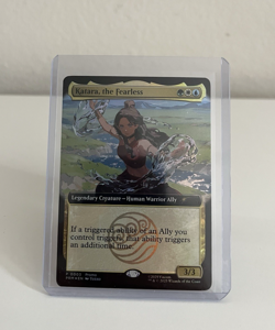 2025 SDCC Exclusive Magic the Gathering x Avatar Katara, the Fearless Promo Card - Image 1