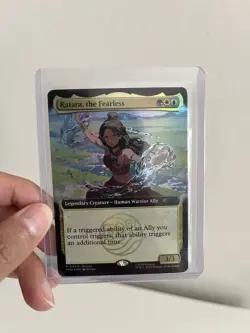2025 SDCC Exclusive Magic the Gathering x Avatar Katara, the Fearless Promo Card - Image 2