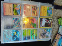 Huge Binder Collection Lot of 170+ Pokemon Card Mixed GX And More - Image 1