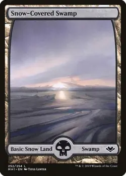 Snow-Covered Swamp MH1 LP MTG - Image 1
