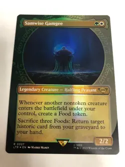 MTG Samwise Gamgee Showcase FOIL Rare Lord of the Rings 327 NM - LTR - Image 1