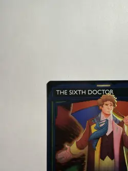 The Sixth Doctor (Showcase) (Surge Foil) Universes Beyond: Doctor Who Foil - Image 2