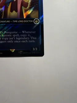 The Sixth Doctor (Showcase) (Surge Foil) Universes Beyond: Doctor Who Foil - Image 4