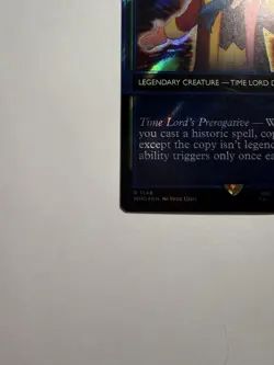 The Sixth Doctor (Showcase) (Surge Foil) Universes Beyond: Doctor Who Foil - Image 5