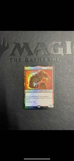 MTG Spider Ham Peter Porker, Mary Jane watson, Ultimate Green Goblin Foil promo - Image 3