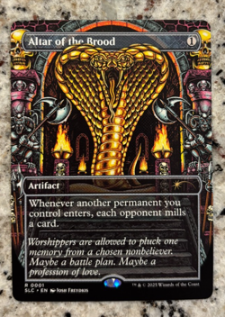 MTG Secret Lair Encyclopedia of Magic the Gathering Altar of the Brood RARE (a) - Image 1