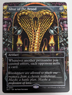 Altar of the Brood (0001) Secret Lair SLC Encyclopedia, Magic MtG, Regular, NM! - Image 1