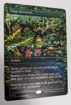 Crop Rotation (0030) Halo Foil! Secret Lair SLC Encyclopedia, Magic MtG, NM! - Image 3