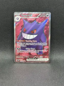 Gengar EX 193/162 Full Art Holo Rare Temporal Forces Pokemon TCG - Image 1