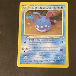 Pokemon TCG - Light Azumarill - 13/105, Neo Destiny Holo -ungraded- - Image 3