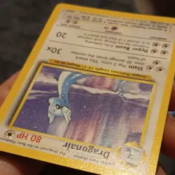 Pokemon Dragonair 18/102 Non-Holo Rare Base Set - Image 1