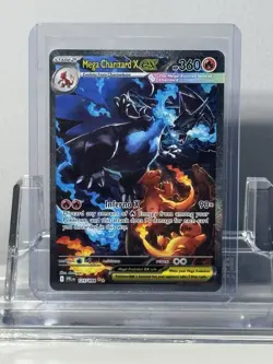 Mega Charizard X EX SIR 125/094 Phantasmal Flames English Pokemon TCG Pack Fresh - Image 1