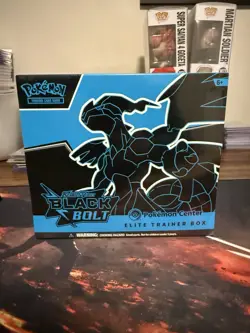 Pokemon TCG Black Bolt Pokemon Center Elite Trainer Box ETB BRAND NEW SEALED - Image 1