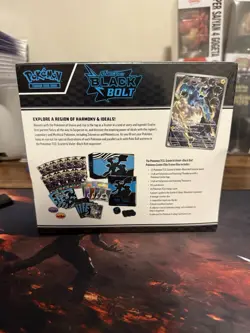 Pokemon TCG Black Bolt Pokemon Center Elite Trainer Box ETB BRAND NEW SEALED - Image 3