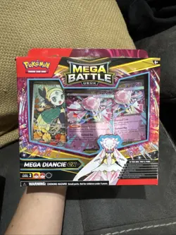 Pokemon Mega Diancie EX Mega Battle Deck W/ Meloetta And Playmat - Image 1