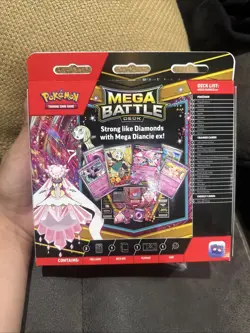 Pokemon Mega Diancie EX Mega Battle Deck W/ Meloetta And Playmat - Image 2