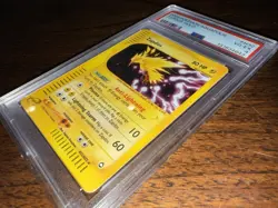 2003 Pokemon Aquapolis Zapdos-holo #H32 PSA 4 - Image 3