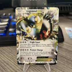 Pokemon Registeel EX 81/124 Dragons Exalted Holo - Image 1