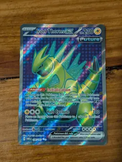 Iron Thorns ex 196/167 Pokemon Twilight Masquerade Full Art NM - Image 1
