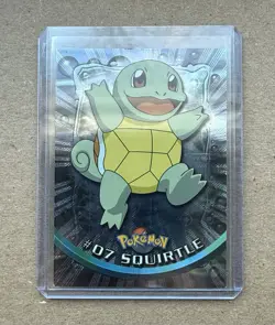 2000 Topps Pokemon TV Animation Edition #7 Squirtle - Image 1