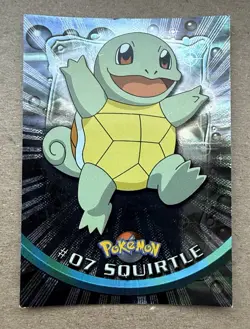 2000 Topps Pokemon TV Animation Edition #7 Squirtle - Image 2