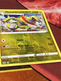 C6326 POKEMON TCG SWORD SHIELD BRILLIANT STARS HEXORUS #112 NM REVERSE HOLO RARE - Image 2
