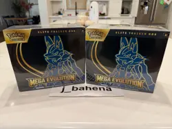 Pokemon Mega Evolution Lucario Elite Trainer Box ETB New Sealed LOT OF 2 🔥 - Image 1