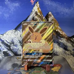 Eevee GX - SM233 Pokemon SM Promo - Holo ? DMG Please Read - Image 1