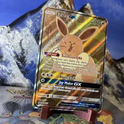 Eevee GX - SM233 Pokemon SM Promo - Holo ? DMG Please Read - Image 3