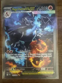 Mega Charizard X EX 125/094 - SIR - Phantasmal Flames - Pokemon TCG MINT - Image 1