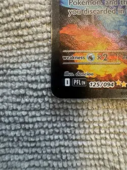 Mega Charizard X EX 125/094 - SIR - Phantasmal Flames - Pokemon TCG MINT - Image 3