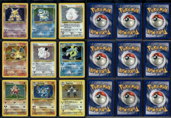 Pokemon Master Sets 100% Complete Base Set 102/102 Jungle 64/64 Fossil 62/62 - Image 3