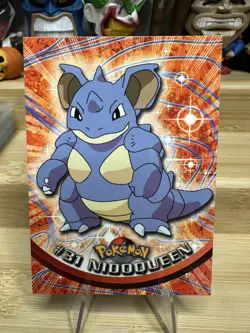 Nidoqueen #31 1999 Topps Pokemon Tv Animation Edition - Image 1