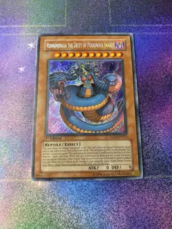Vennominaga the Deity of Poisonous Snakes TAEV-EN013 Secret Rare SEE PICS VLP - Image 1