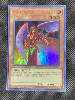 YuGiOh! The Agent of Force - Mars GFP2-EN051 Ultra Rare 1st Edition Near Mint - Image 1