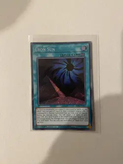Yugioh Ebon Sun BLTR-EN027 Secret Rare 1st Ed NM - Image 1