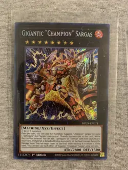 Yugioh x1 Gigantic "Champion" Sargas MP24-EN071 Prismatic Secret (Near Mint!) - Image 1