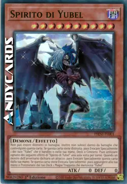 SPIRITO DI YUBEL • (Spirit Of Yubel) • Super R • PHNI IT001 • 1Ed • Yugioh! - Image 1