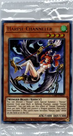 Harpie Channeler LART-EN022 Ultra Rare Limited Ed NM Sealed Yu-Gi-Oh! - Image 1