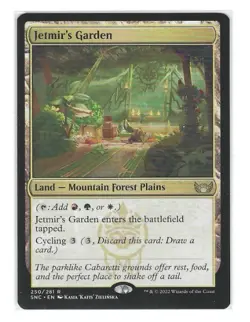 MTG: Jetmir's Garden Card Regular 250/547 Streets of New Capenna NM! - Image 1