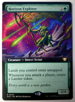 MTG Edge of Eternities Commander - Horizon Explorer - Extended Rare 0035 NM - Image 1