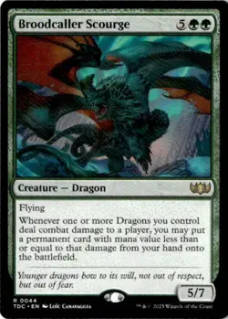 Broodcaller Scourge #44 Rare - NM - MTG - Image 1
