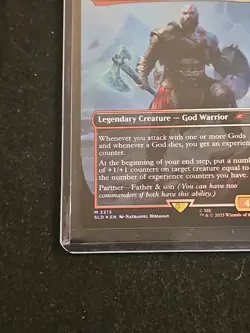 Kratos, Stoic Father NM Foil Secret Lair MTG - Image 5