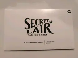 MTG MagicCon Secret Lair Roadshow A Devastation of Dragons - Rainbow Foil Sealed - Image 1