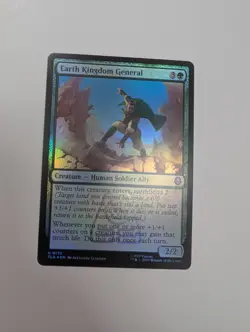 MTG - Earth Kingdom General (Foil) - Avatar: The Last Airbender NM/M Condition - Image 1