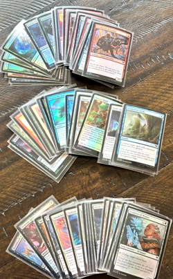 60 Magic The Gathering Cards W/Foils In Protective Sleeves ~ #3 - Image 4