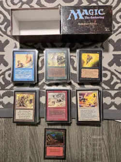 Magic the Gathering MTG Collectors Edition CE Partial Set with Box approx 300 - Image 1