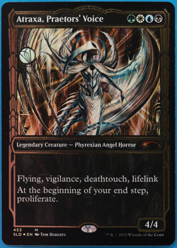 Atraxa, Praetors' Voice (Secret Lair Gilded Promo) FOIL NM (506938) ABUGames - Image 1