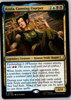 MTG Azula, Cunning Usurper, Avatar The Last Airbender NM - Image 1