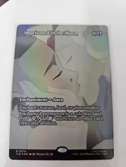 Imprisoned in the Moon Borderless FOIL MTG Avatar: TLA Eternal-Legal *ON HAND* - Image 1